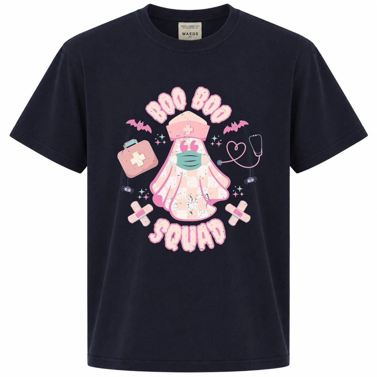 e2s-variant:Comfort Colors T-shirt|Navy