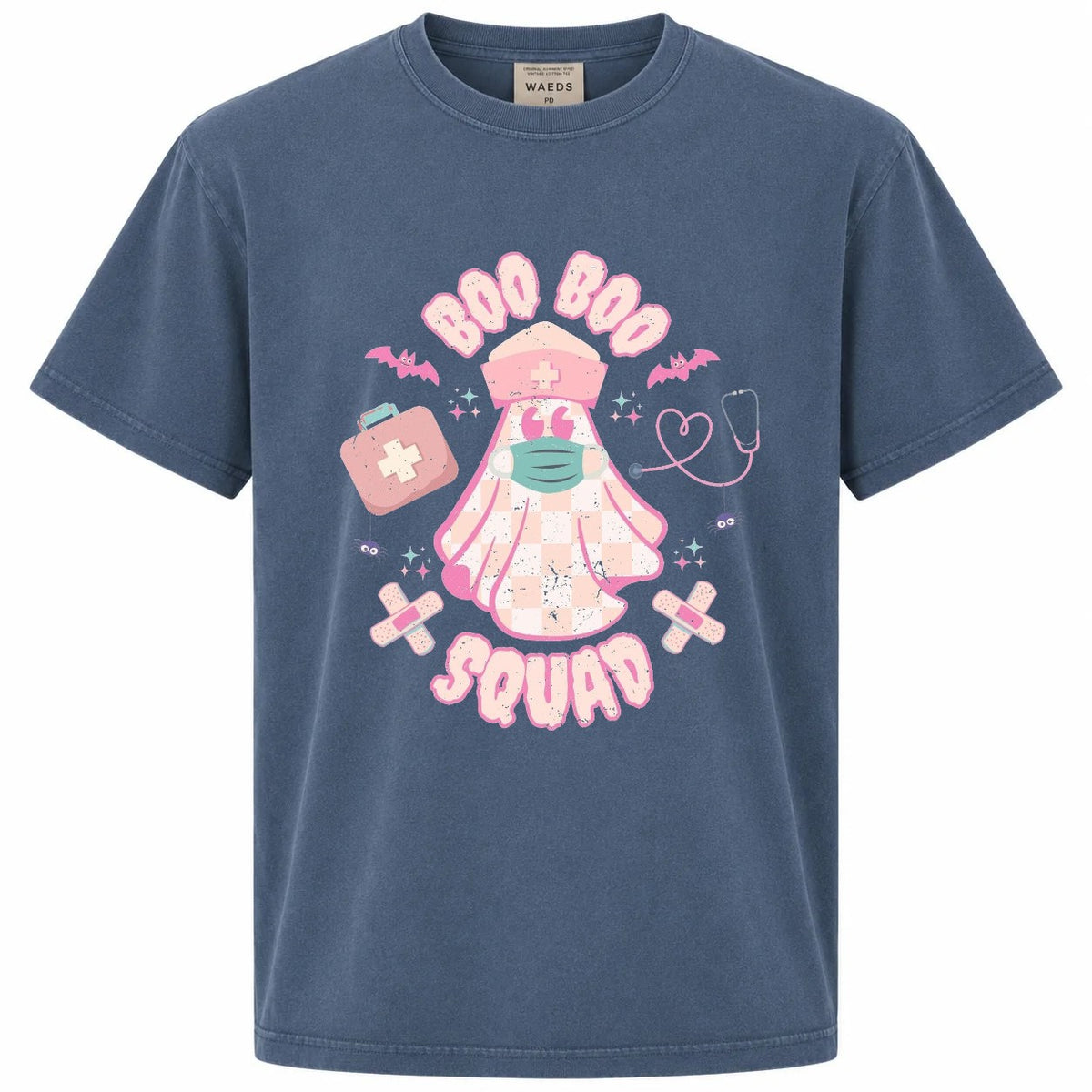 e2s-variant:Comfort Colors T-shirt|Blue Jean