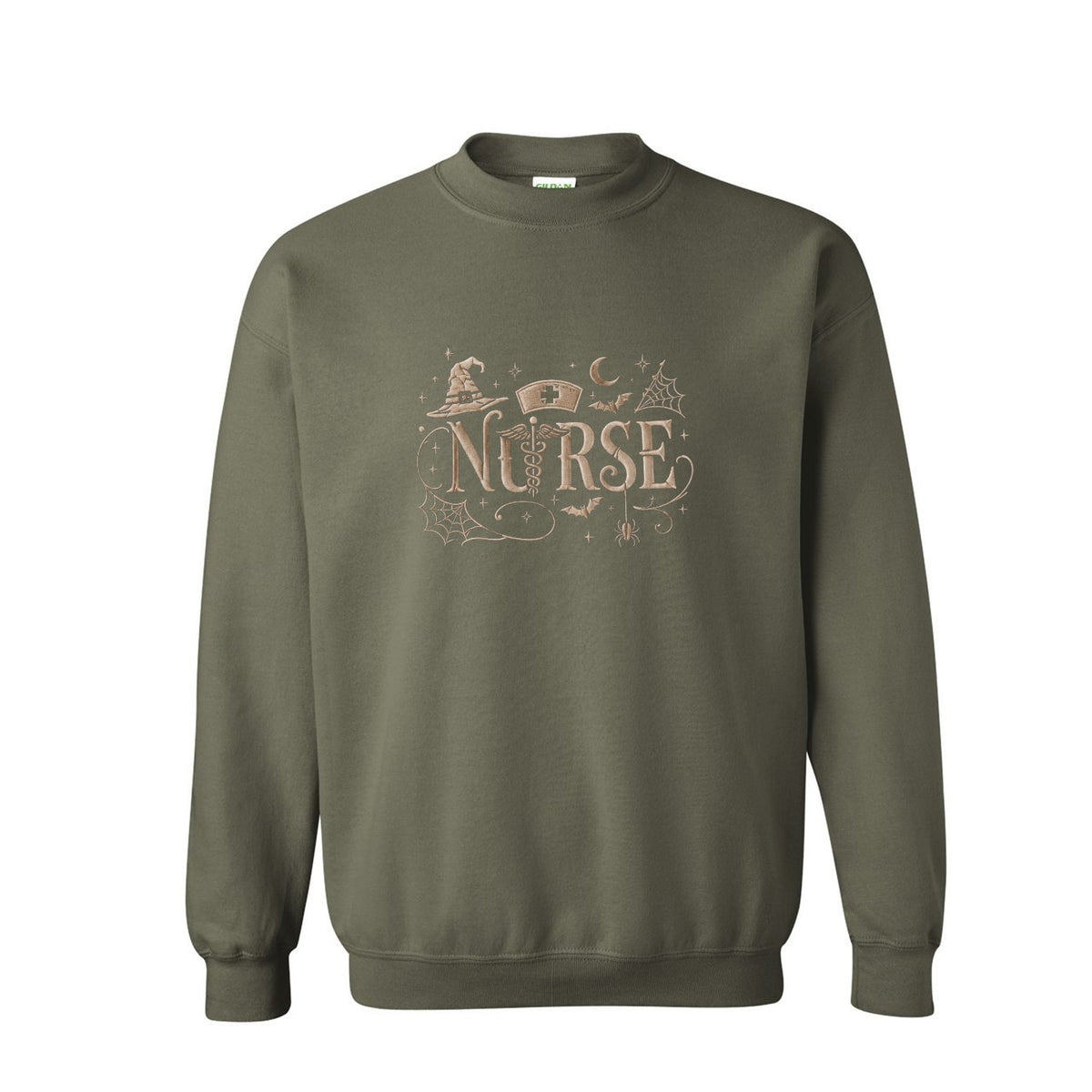 e2s-variant:Unisex Sweatshirt|Military Green