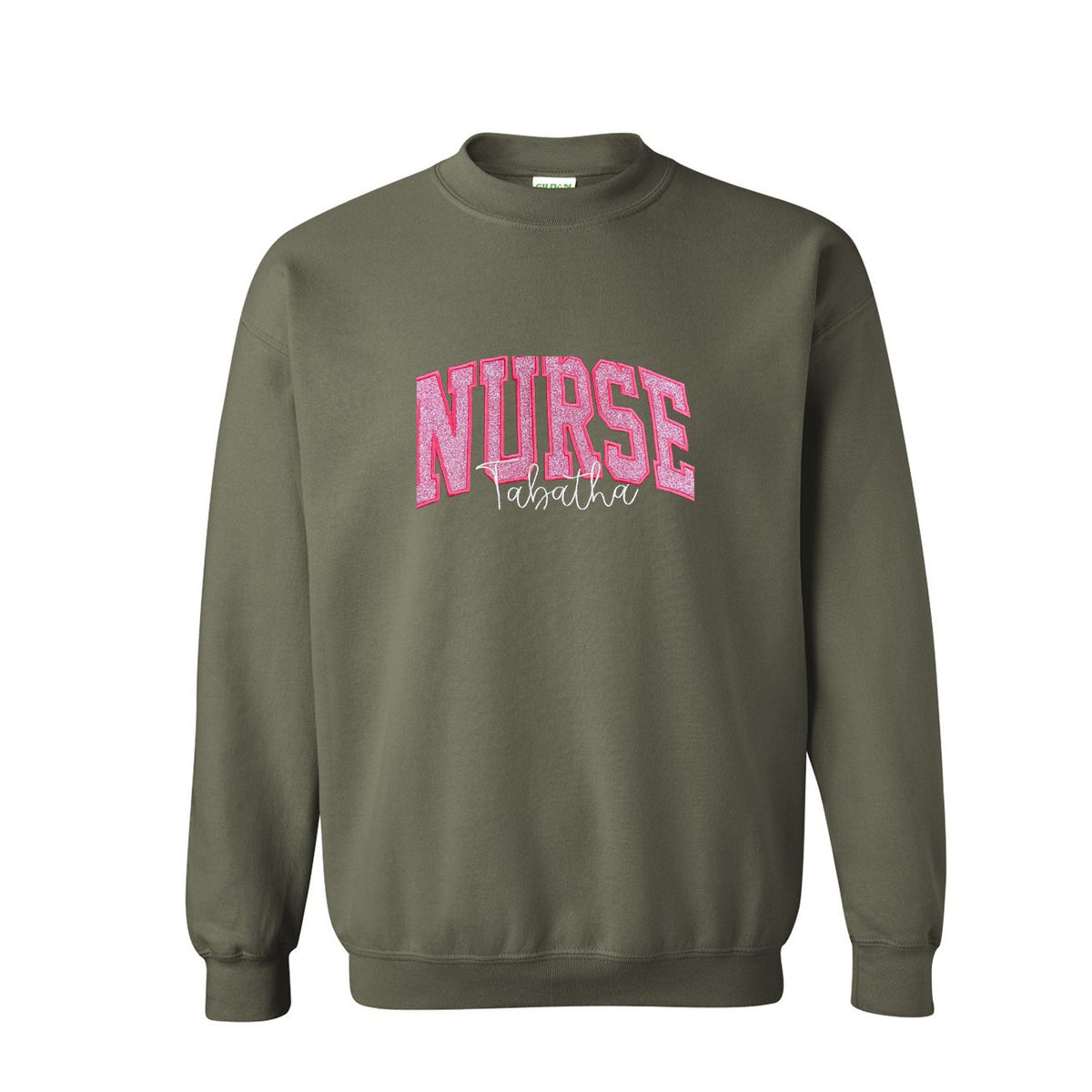 e2s-variant:Unisex Sweatshirt|Military Green