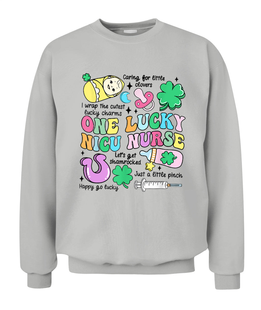 Irish NICU Nurse St Patrick Day Neonatal Intensive Care Unit Shirt
