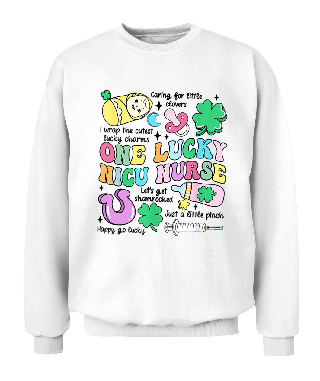 Irish NICU Nurse St Patrick Day Neonatal Intensive Care Unit Shirt