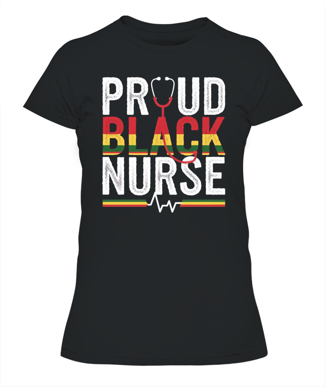 Funny Proud Black Nurse Black History Month Nurse Women Dope Shirt