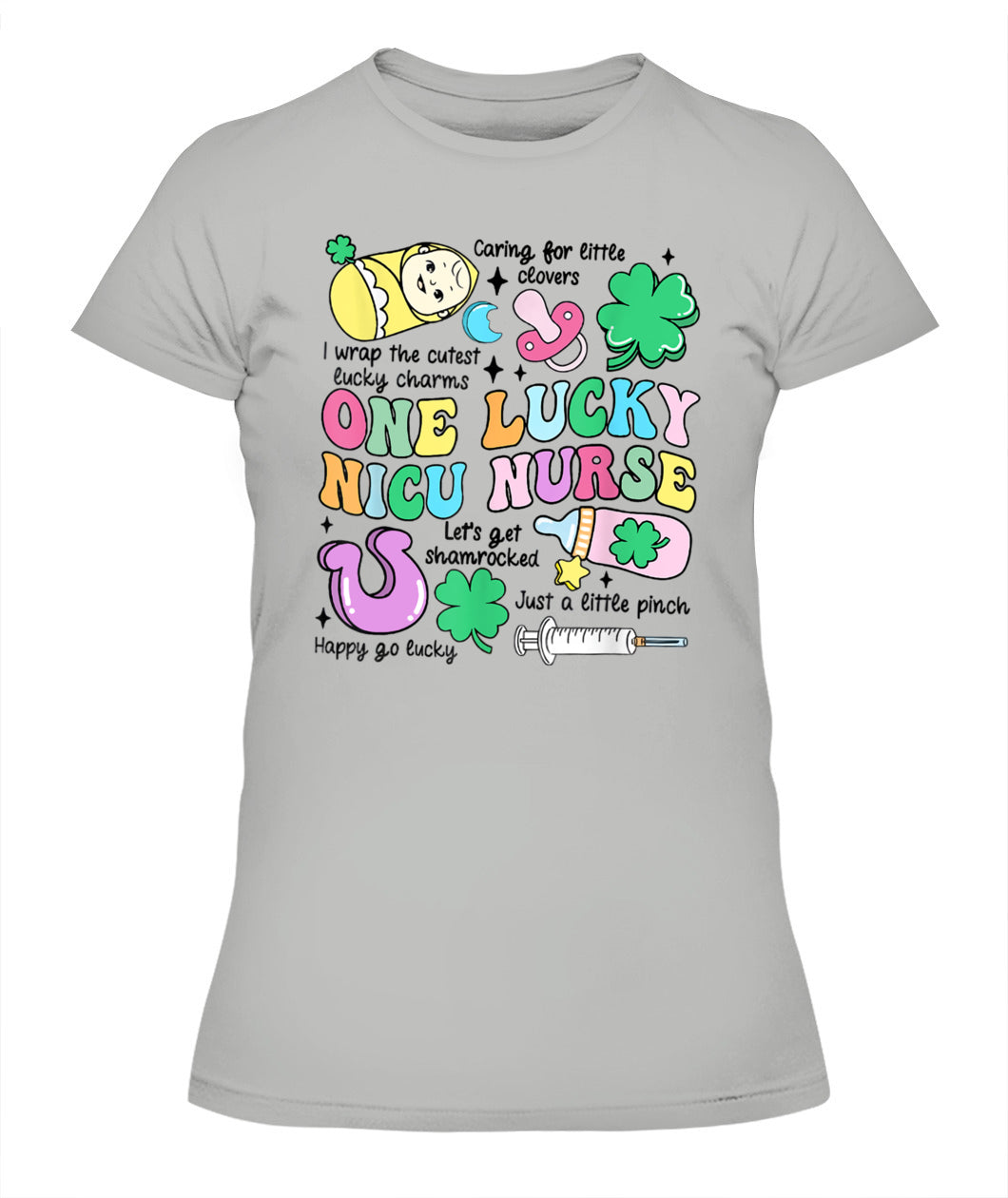Irish NICU Nurse St Patrick Day Neonatal Intensive Care Unit Shirt