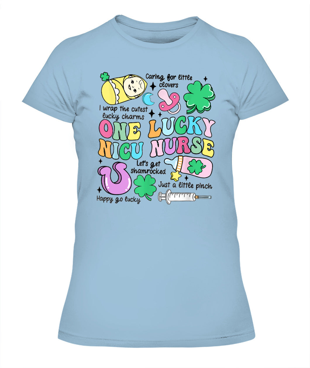 Irish NICU Nurse St Patrick Day Neonatal Intensive Care Unit Shirt